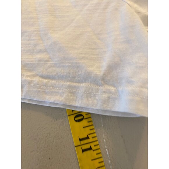 Hugo Boss Mens White T-Shirt With Graphic Print Cotton Blend Medium - Picture 11 of 11